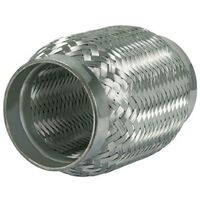 Raccord flexible Echappement type DD - L100 - D56 - Double tresse - ADNAuto