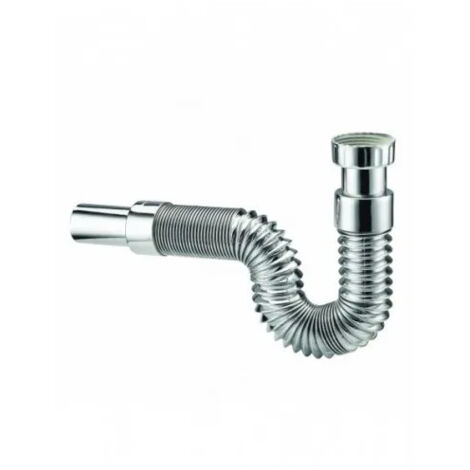 Raccord flexible MODULOFLEX écrou 33x42, mâle 32 mm, 350 à 800 mm chromé