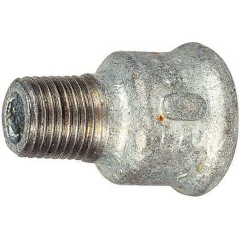 Raccord fonte galva réduit à visser - M 1/4' - F 1/2' - Série 246 - Virfollet & cie