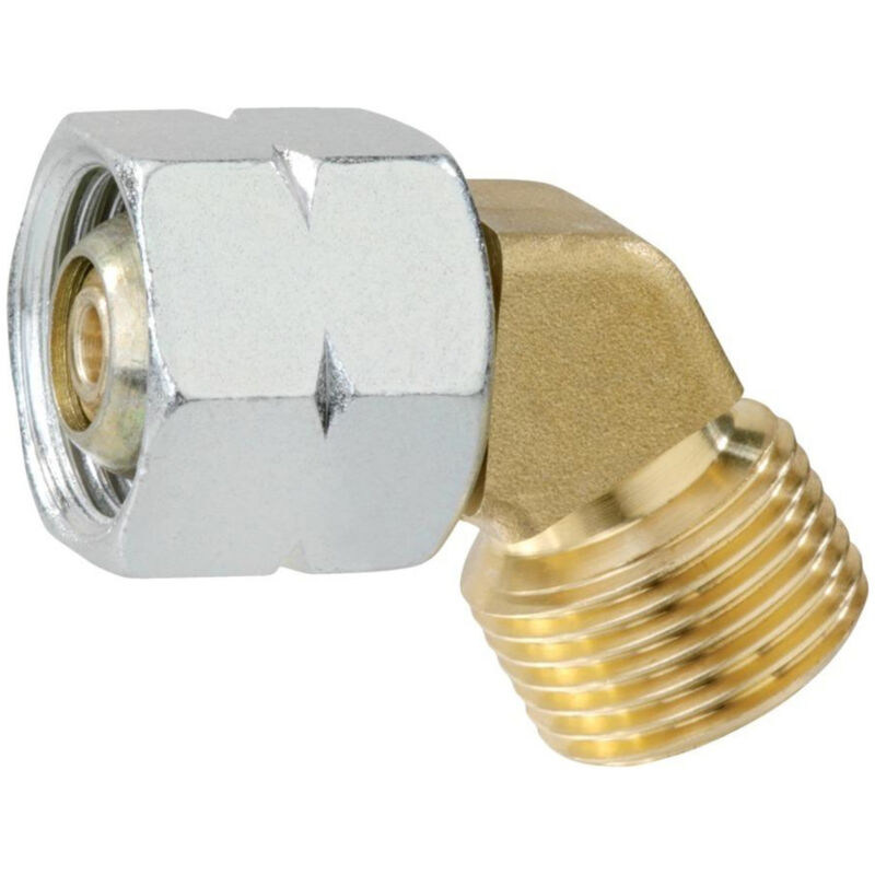 Joint tournant 58° G3/8LH ecrou-chapeau x G3/8LH-KN