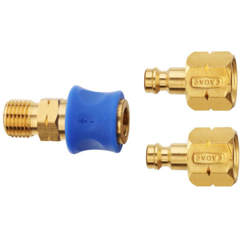 Raccord Gaz Quick Release Coupling 8mm Modèle Double - Cadac