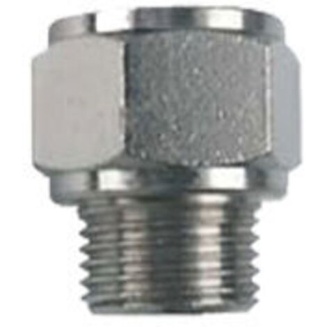 Raccord gaz rond H1/4-M1/8 REF118