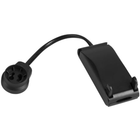 Raccord gu10 pour lampes led slv max 10w ip20 noir - 1007283