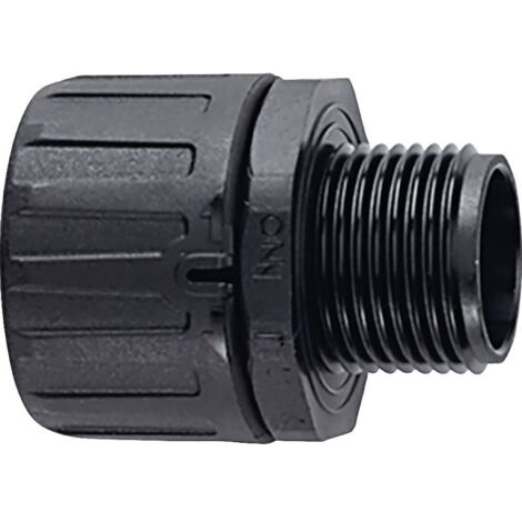 Raccord HellermannTyton hg67-s-m63 design dritto temperatura -50 a 135 °C