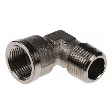 Raccord hydraulique coudé Legris, R 3/8 Mâle G 3/8 Femelle, 60 bars Bars ( Prix pour Paquet de 3 )
