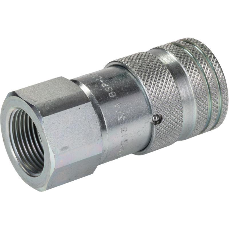 Rs Pro - Raccord hydraulique rapide Femelle en Acier carbone 3/4pouces ( Prix pour 1 )