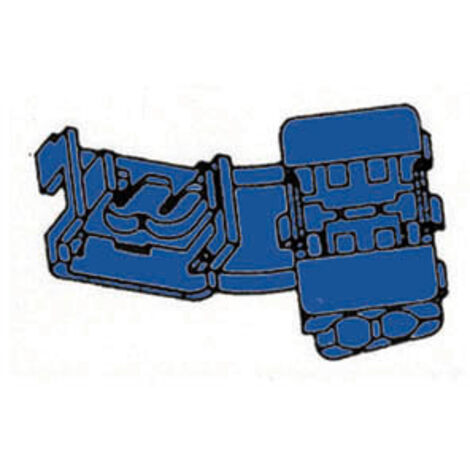 RACCORD INSTANTANE BLEU VELLEMAN FBQS