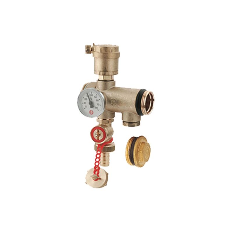 Raccord intermédiaire bouchon de terminaison auto-étanche Giacomini R554DY005