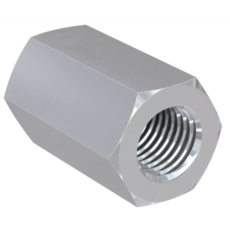 Fischer - 100 raccords jonction double femelle M12 - longueur 40 mm