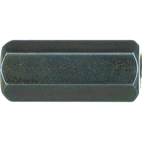 raccord jonction - héxagonal - 8 x 125 - longueur 20 mm - 50 pièces - novipro 533492