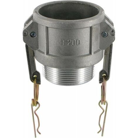 Raccord Kamlok Typ B DN25. AG 1. Alu