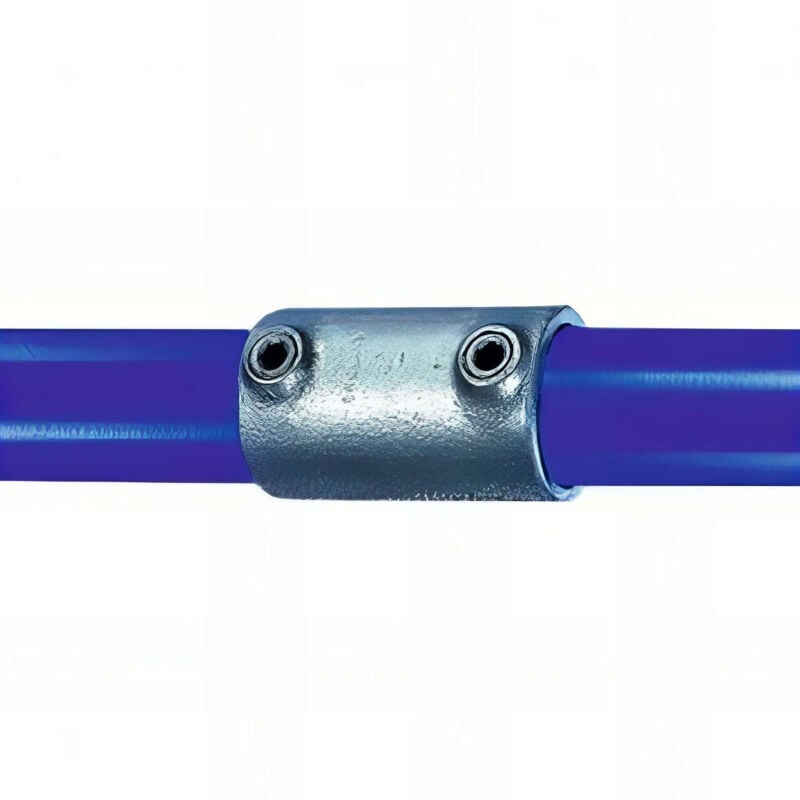Fixtout - Raccord kee klamp 14-9 droit pour tubes d. 60,3 mm - Galvanisé - KEE14-9