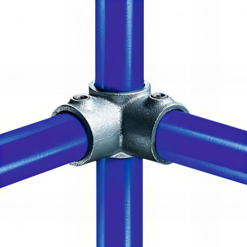 Fixtout - Raccord kee klamp 21-8 de jonction pour tubes d. 48,3 mm - Galvanisé - KEE21-8