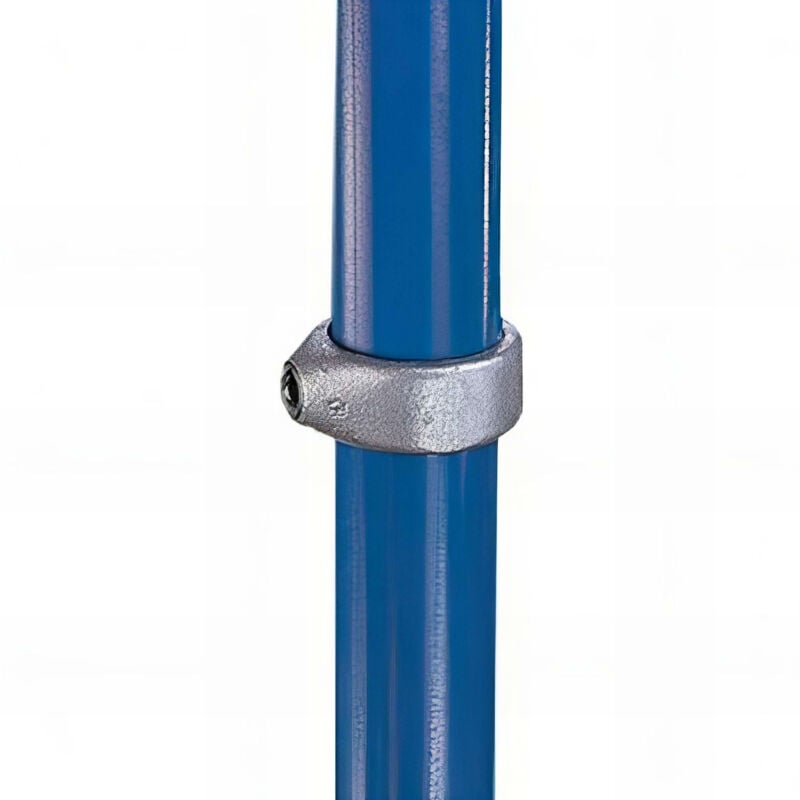 Fixtout - Raccord kee klamp 75-7 de jonction droit pour tubes d. 42,4 mm - Galvanisé - KEE75-7