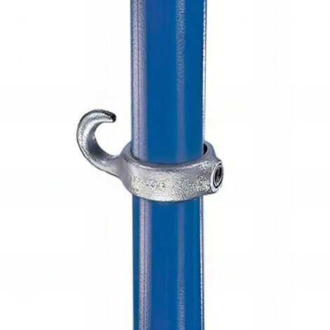 Raccord KEE KLAMP 76-6 de jonction avec crochet pour tubes D. 33,7 mm - Galvanisé - KEE76-6