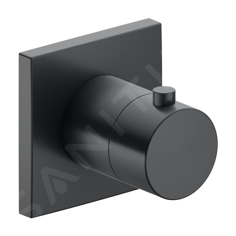 Keuco - ixmo - Mitigeur thermostatique encastré, chrome noir 59553130002