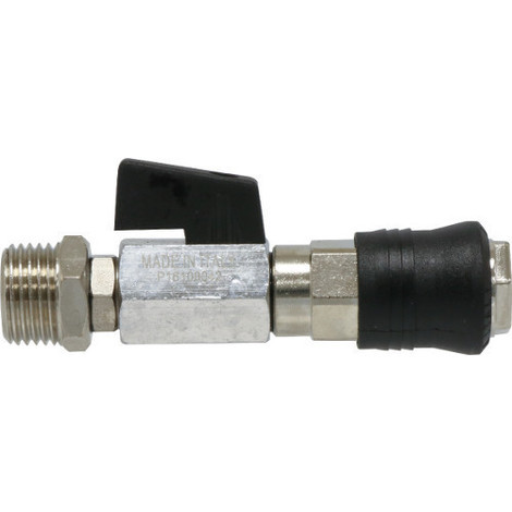 [135-8728-Prevost] Raccord rapide pneumatique PrevoS1 - tuyau 8mm - ISO B6