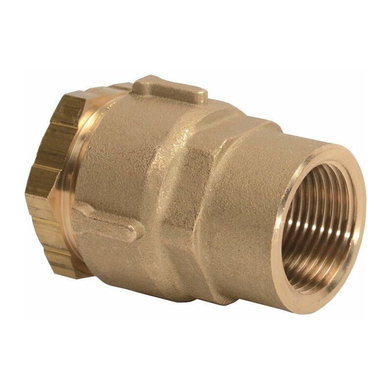 Raccord pe droit à serrage - f 1' - diamètre 40 mm - Rexuo Huot