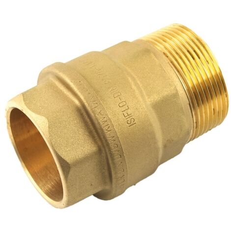 Raccord laiton à serrage extérieur 105 - 40 mm - 1"1/2 - ISIFLO