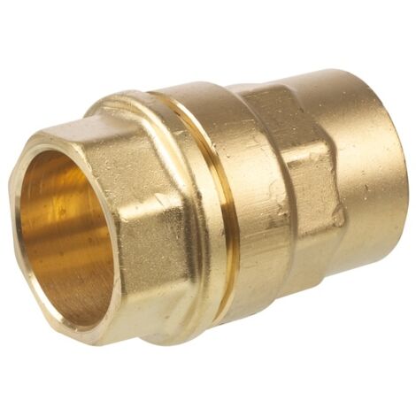 Raccord laiton à serrage extérieur 116 - 40 mm - 1"1/4 - ISIFLO