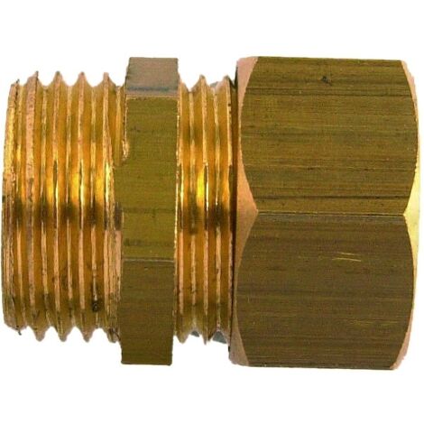 Raccord laiton biconique mâle - 1/2'' - 10 mm - DUMONT
