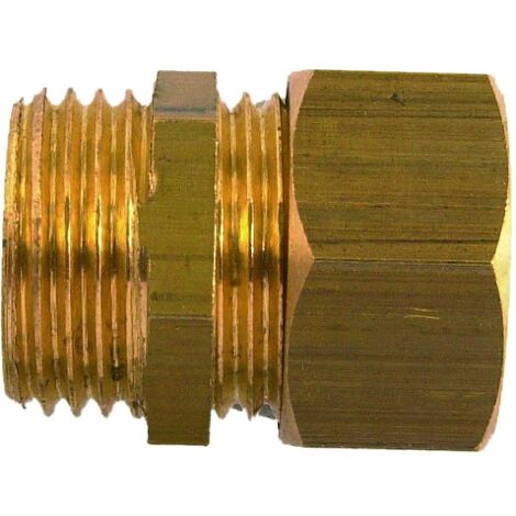 Raccord laiton biconique mâle - 3/8'' - 14 mm - DUMONT