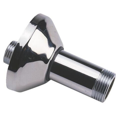 RACCORD LAITON CHROME EXCENTRE 12,5 - DOUBLE MALE 15/21-20/27