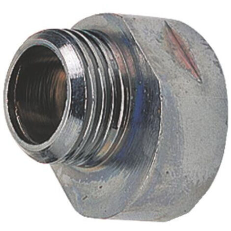 RACCORD LAITON CHROME EXCENTRE 5 - FEMELLE - MALE
