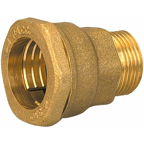 Raccord laiton compression ACS Mâle 1" PE Ø32