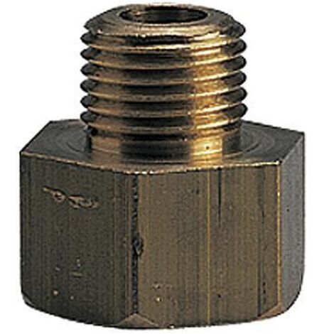 Raccord laiton de réduction M1/4 x F1/8 (2pcs) – Filetage plomberie pour installations durables – Connexion fiable et étanche