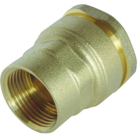 Lot De 2 Réducteurs De Laiton 1" Vers 3/4", Adaptateurs Hexagonaux En