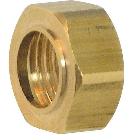 Raccord laiton ecrou à collet battu 8374G 16-3/4"