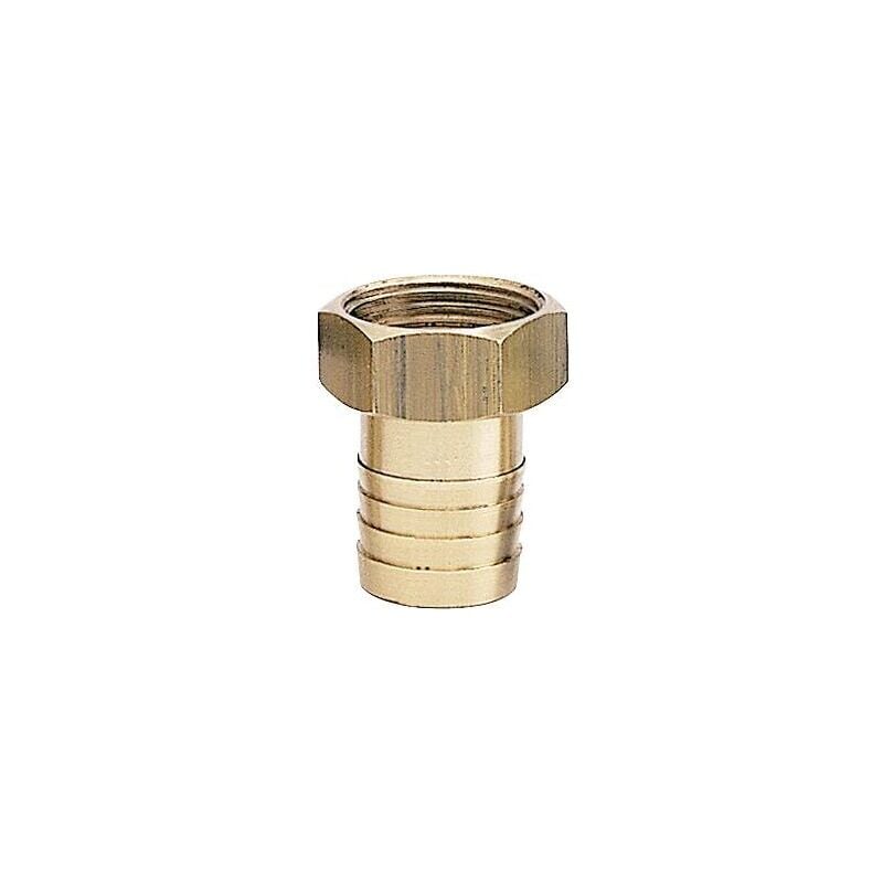 Raccord laiton écrou libre, diamètre 20/27 mm, pour tuyau diamètre intérieur 16 mm Anquier