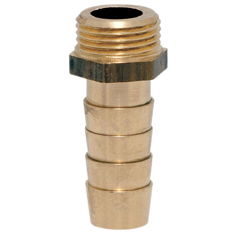 Raccord laiton embout Male cannelé - Femelle Fileté Ø33 - 33x42