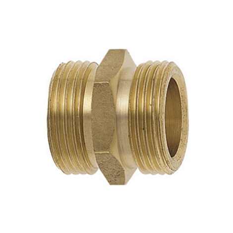 Raccord Laiton Filetage 3/4''- 3/4''.