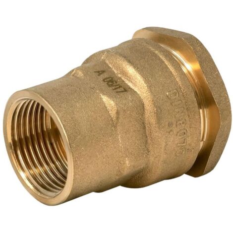 Raccord laiton PN16 à compression femelle 1"1/4 pour tuyau PEHD Ø40 mm