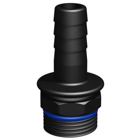 Raccord male 1" BSP - cannelé droit Ø19mm