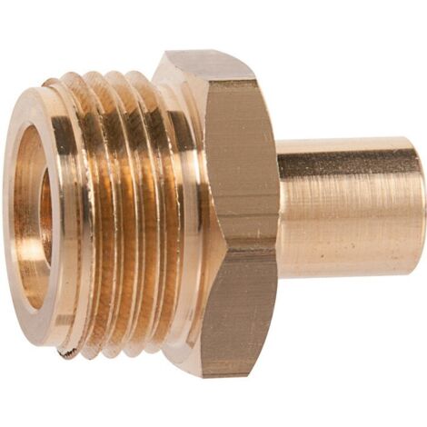 Raccord mâle - Diamètre12 mm - Laiton