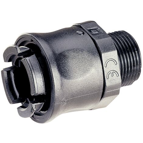 RACCORD MÂLE DROIT POUR CONDUIT FLEXIBLE RTA POLYAMIDE Ø12 ISO 20 LEGRAND 666474