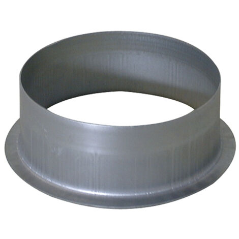Raccord male en acier galvanise - diametre 80 mm - ALDES