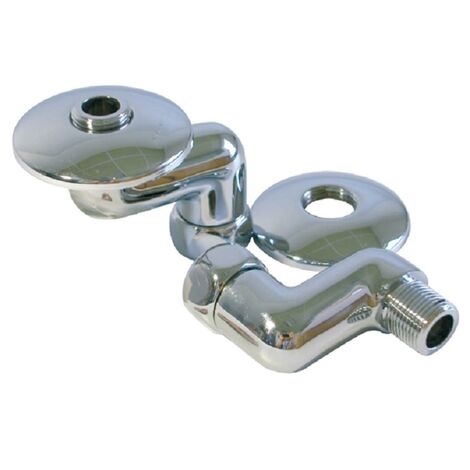 Raccord mâle-mâle excentré de 32 mm - Diamètre : M1/2'' - M3/4'' - Contre coude