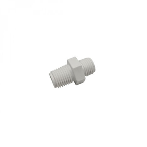 Raccord, manchon d'adaptation 1/4' pour distibuteur de produits chimiques de piscine - Blanc - CLX220P - Hayward