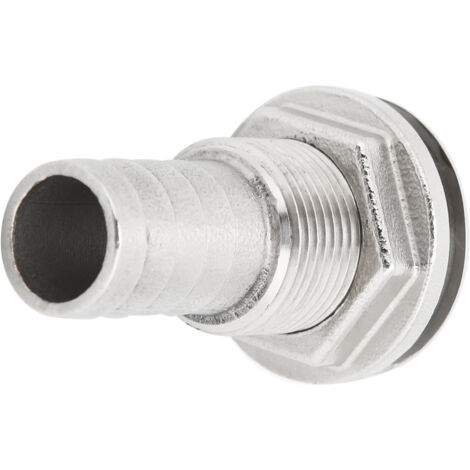Raccord marin en acier inoxydable 3/4 pouce, embout barbelé pour tuyaux, pièce bateau et quincaillerie maritime