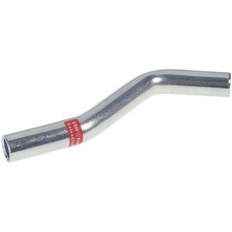 Raccord moule C acier Coude en S (mâle/mâle) 15 mm WG834