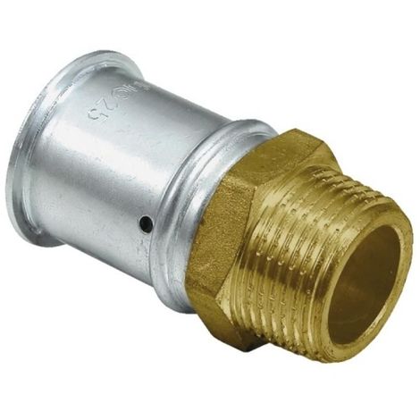 Raccord avec écrou libre à sertir femelle 20 x 27 diamètre 16 pour tube  multicouche QUICK PLOMBERIE, 1389032, Plomberie