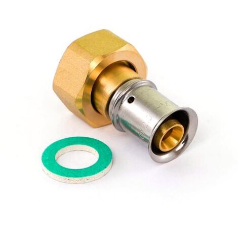 Raccord multicouche à sertir 50 femelle 40x49 21071 - MULTITUBO SYSTEMS
