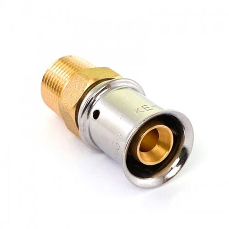Raccord multicouche à sertir 50 mâle 40x49 20070 - MULTITUBO SYSTEMS