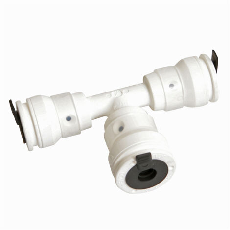Raccord multicouche push-fit Vision té inégal 26x3,0 - 16x2,0 - 26x3,0