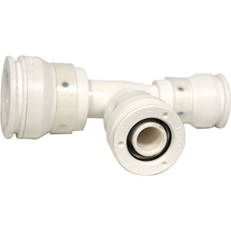 Raccord multicouche push-fit Vision té inégal 26x3,0 - 20x2,0 - 16x2,0