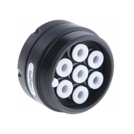 Raccord multitube Mâle Legris, réf 3320 06 00 07, pour 7 Tubes diamètre ext 6mm ( Prix pour 1 )